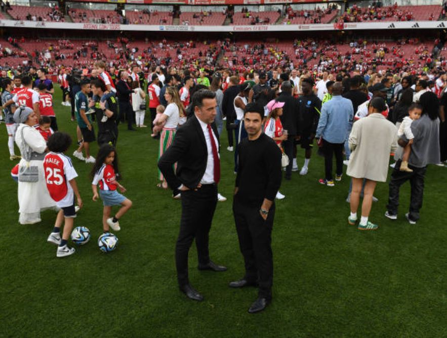 Gaspar và Arteta vẫn đang thay đổi Arsenal.